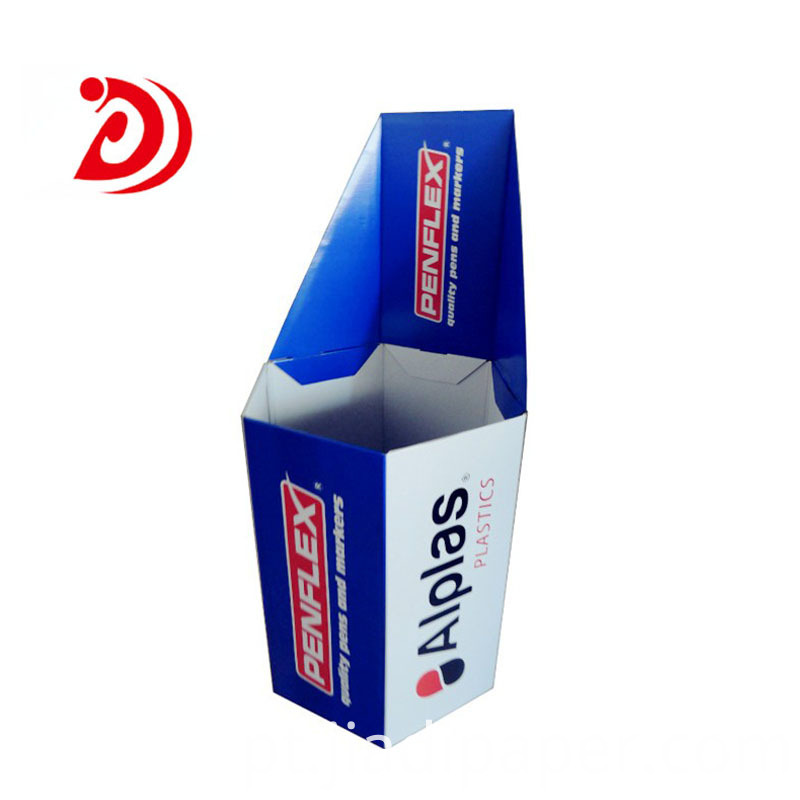 Expositores de papelão corrugado Corrugated shipper displays